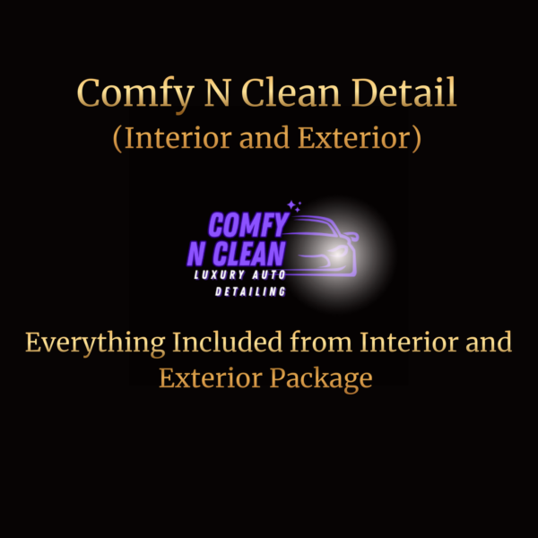 Comfy N Clean Detail (Interior & Exterior) - ComfyNClean.com
