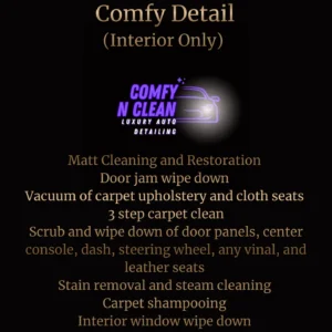 Comfy Detail (Interior)